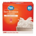 thumbnail image 2 of Great Value Clear Kitchen Bags, 34L , 80bags, 2 of 2