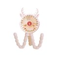 thumbnail image 1 of Ventilateur de Poussette pour Bébé Réglable Été Rechargeable Alimenté par Batterie USB Ventilateurs de Refroidissement Rond Jaune Type 3, 1 of 9