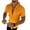 Orange, variant on ZenCart Men's Hooded T-Shirt Short-Sleeved Checked Zip-up Tee Shirt Casual Thin Summer Top for Sports Leisure Outdoor Beach