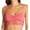 Guava, variant on Women's Only Hearts 1940 So Fine Lace Ruched Bralette (Bone L)