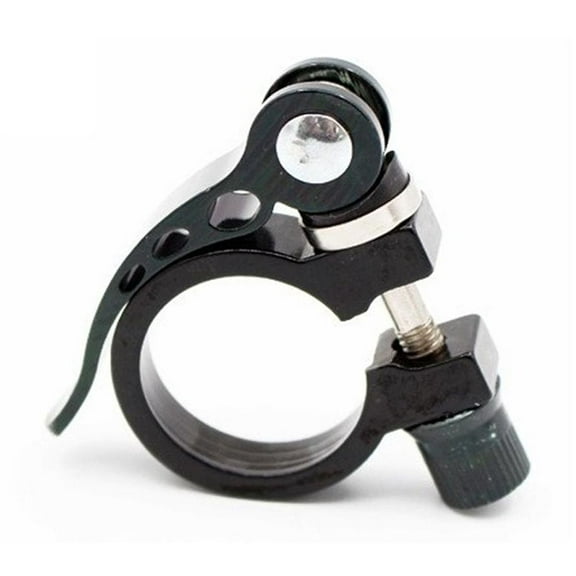 QHUDLV Bicycle Seat Post Clamp Quick Release Seat Post Clamp & L7