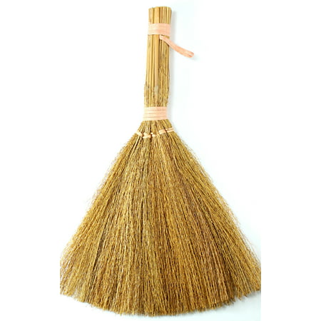 8.5 inch Natural Straw Small Craft Brooms 12 Pieces