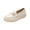 Beige, variant on Willtoo Womens Wide Toe Loafers Slip-On Metal Buckle Platform Casual Flats Non Slip Comfort Walking Shoes for Daily Wear