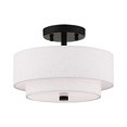 thumbnail image 2 of Livex Lighting 51082-92 Claremont English Bronze 2 Light Ceiling Mount, Medium, 2 of 10