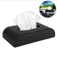 thumbnail image 3 of Cajas De Pañuelos De Coche De Cuero PU, Dispensador De Servilletas, Soporte Para Papel De Cocina, Piezas Multifuncionales, 3 of 7