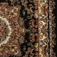 thumbnail image 3 of Lr Home Grace 5 x 7 Traditional Persian Medallion Black & Beige Indoor Area Rug, 3 of 9