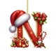 thumbnail image 2 of Adornos Navideños Colgantes con 26 Letras para Árbol de Navidad, Adornos Navideños Personalizados para Hacer Tú Mismo, Decoración Navideña, Decoración Colgante para Árbol de Navidad., 2 of 5