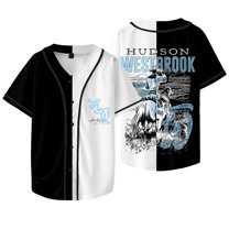 Hudson Westbrook Cowboy Merch Baseball Jacket Tee Summer Unisex Short Sleeve V-neck T-Shirts