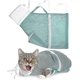 thumbnail image 1 of Cat Shower Net Bag - Adjustable Cat Grooming Bathing Bag, 1 of 5