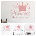 thumbnail image 2 of The Princess Sleep Here Wall Sticker DIY Removable Peel and Stick Wall Decal, 2 of 6