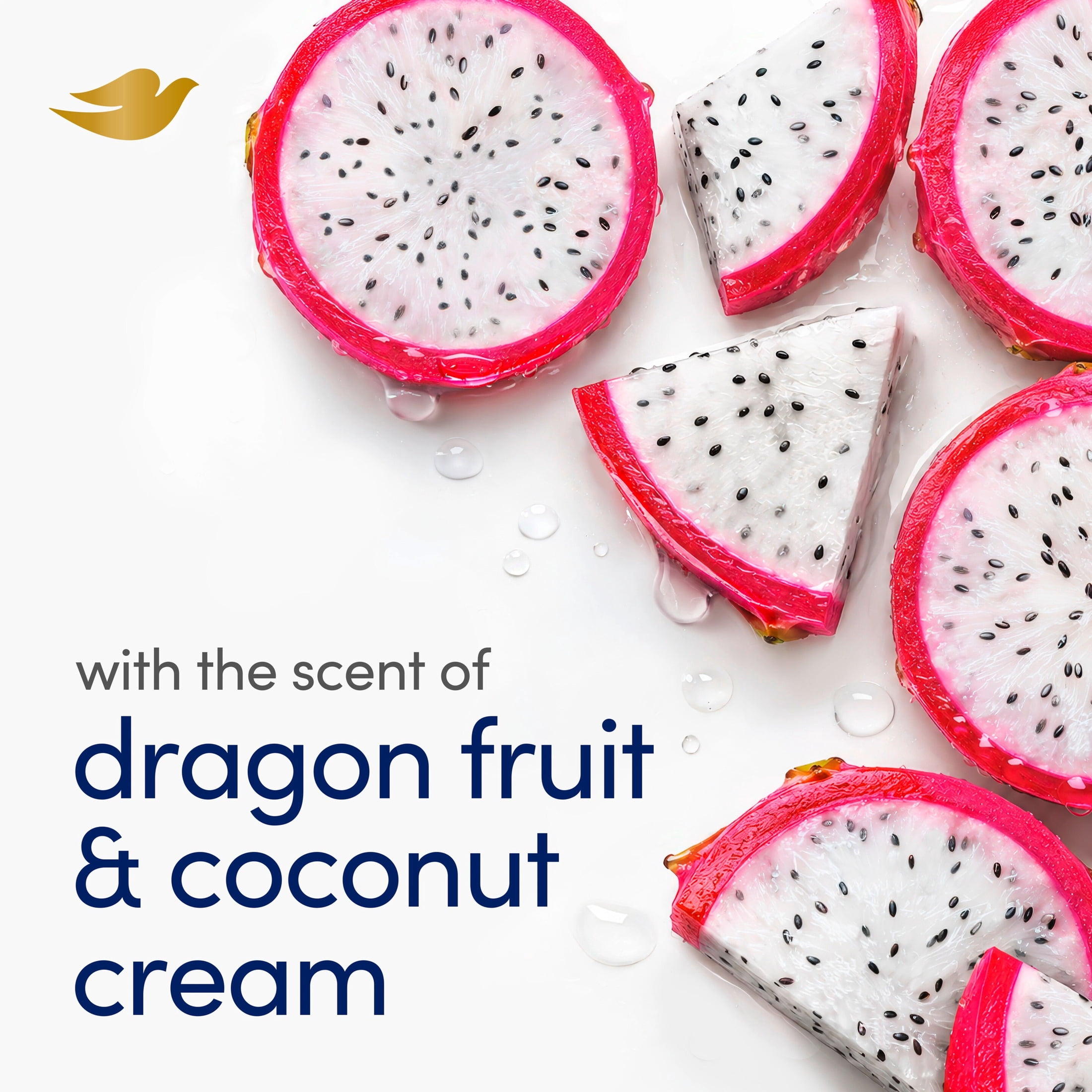 (8 pack) Dove Bar Soap For Deep Nourishment Dragonfruit For Calm, Replenished Skin, 3.75 oz 4 Bars