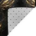 thumbnail image 4 of Area Rugs For Living Room Decor - Black and Gold Fire Dragon Soft Anti Slip Throw Washable Rugs 5x7 For Bedroom, Indoor Carpet For Bedroom Living Room 80x58In, 4 of 7