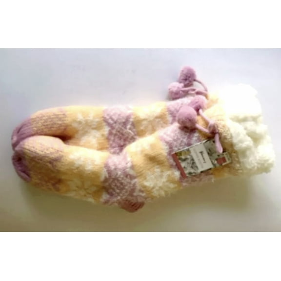 WOMEN'S SLIPPER BOOTIE Size S/M "Slip Resistant"