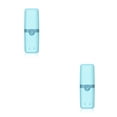 thumbnail image 1 of ZheElen Toothbrush Case Wall Mounted ple Toothpaste Container Multifunctional Tool Bathroom for Travel Business Trips Camping School light blue 2Set, 1 of 6