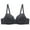 001 Dark Gray, variant on Dagegui Women's Bras 5X Underwire Gathering Bras for Women Adjustable Strap Anti Sagging Bra High Support Shape Lift Underwear Blue