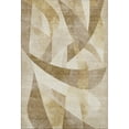 thumbnail image 2 of Addison Rugs Mayfield Premium Machine Washable Transitional Swirls Brown Rectangle Rug, 8' x 10', 2 of 7