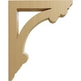 thumbnail image 3 of Ekena Millwork 1 1/2"W x 8 1/2"D x 10 1/2"H Medium Ellis Wood Corbel, Cherry, 3 of 4