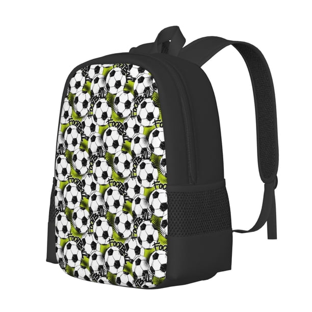 Disketp Soccer and Football Mochila Minimalista de Gran Capacidad, Mochila de Viaje para Escuela, Trabajo o Uso Diario