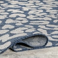 thumbnail image 5 of nuLOOM Terenia Leopard Indoor/Outdoor Area Rug, 8' x 10', Blue, 5 of 9
