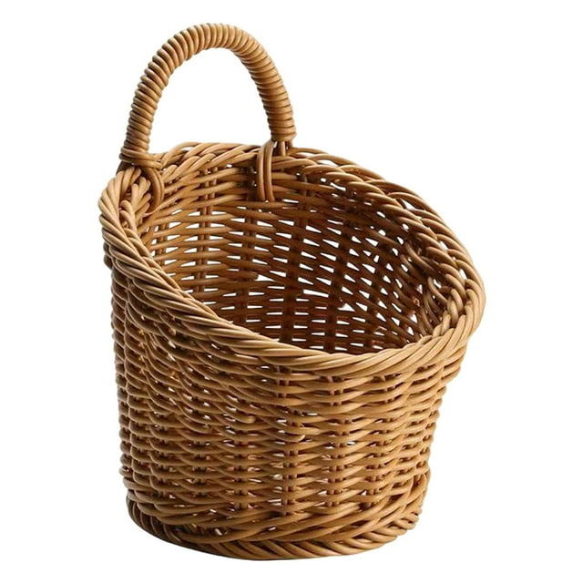 veasfak Hanging Fruit Basket Container Multifunctional for Magazines Vegetables Toys M