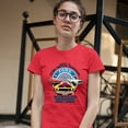 thumbnail image 3 of Tee Hunt Ford Mustang T-Shirt Detroit Mi. 1903 Ford Motor Company Licensed Women's T-Shirt Tee, Red, 3X-Large, 3 of 5