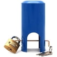 thumbnail image 1 of Cerradura de grifo para exteriores fácil de instalar, material de hierro metálico antirrobo, cubierta ahorradora de agua para patio, jardín, parque, construcción ultrarresistente que garantiza la, 1 of 5