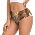 thumbnail image 2 of Fotbe Golden Horned White Dragon Calzones Estampados para Mujer – Ropa Interior de Algodón, Cómoda, Suave y Elástica-XX-Large, 2 of 6