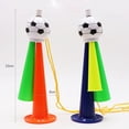thumbnail image 2 of FUEENIRVA 5Pcs Loud Football Fans Trumpet Assorted Colors for Game Day and Party Use, 2 of 8