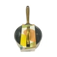 thumbnail image 2 of Cocina Criolla 16cm White & Gold Non-Stick Saucepan with Glass Lid - Handwash Only, 2 of 5