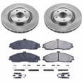 thumbnail image 3 of Power Stop Front Stock Replacement Brake Pad and Rotor Kit KOE1417, 3 of 8