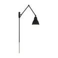 thumbnail image 4 of Nuvo Lighting Fulton Swing Arm Lamp Matte Black with Switch, 4 of 7