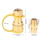 thumbnail image 2 of Kit de Conexión Rápida de Gas, Conector de Desconexión con Enchufe de Inserción Macho, Adaptador de Conexión Rápida de Propano de Gas Natural de 1/2 Pulgada, 2 of 5