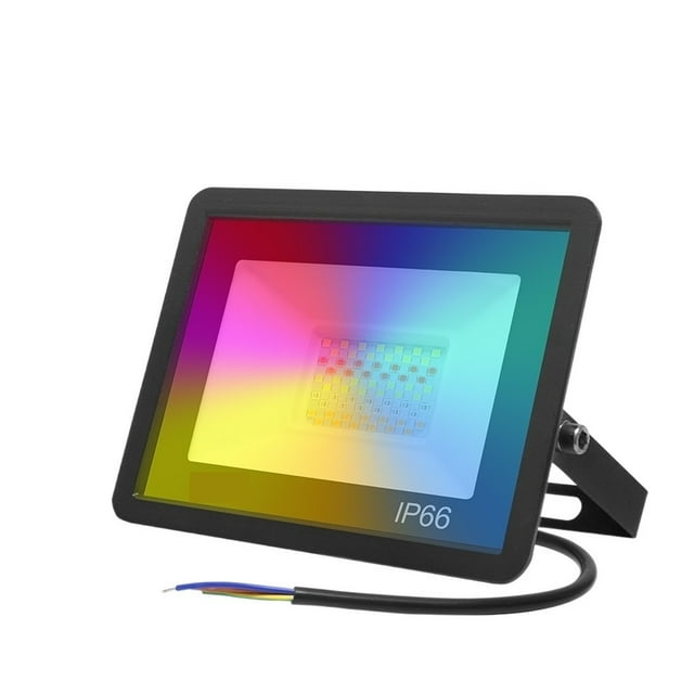 Tuya Smart Floodlight LED Reflector Outdoor Lighting 30W 50W 100W RGB Dimmable Warm Cold White Light