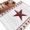 Brown, variant on Western Star Area Rugs 8'x10', Washable Small Throw Rugs for Living Room Patio, Ethnic Country Red Stars White Wooden Plank Indoor Outdoor Rug Non-Slip Low Pile Carpet Runner Reversible Floor Mats