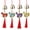 Random Color, variant on Selrti Chinese New Year Horse Pendant 2026 Feng Shui Zodiac Animal Charm Hanging Tassel Ornament with Bell for Fortune Wealth Success Home Shop Door Window Car Decor