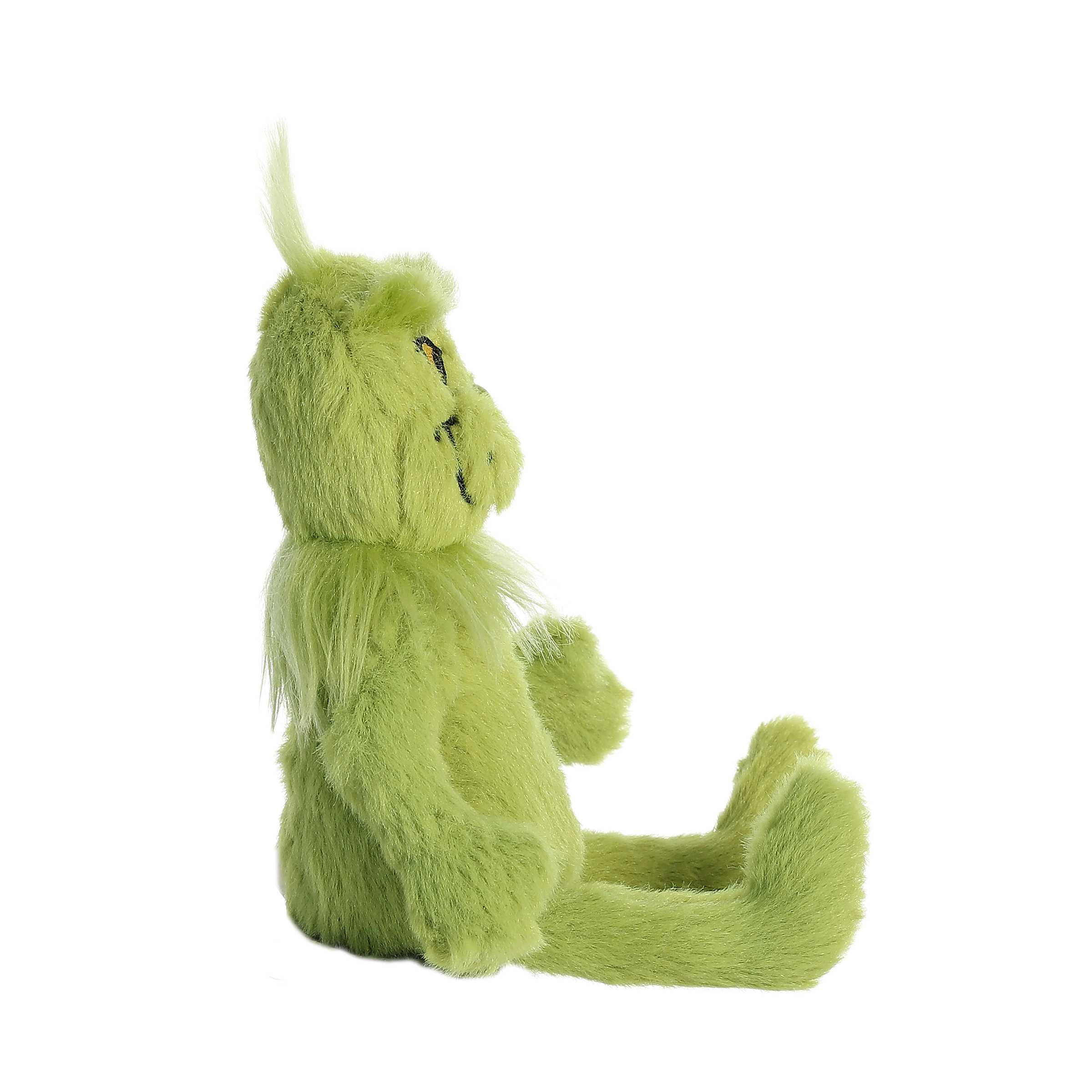 Aurora - Small Green Dr. Seuss - Shaker 7.5 Grinch - Whimsical Stuffed Animal