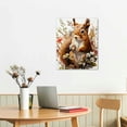 thumbnail image 3 of ONETECH Canvas Wall Art Decor for Living Room, Cute Animals Room Decor Paintings for Bathroom Bedroom Framed Canvas Prints Home Kitchen Decor 12x16 in, 3 of 5