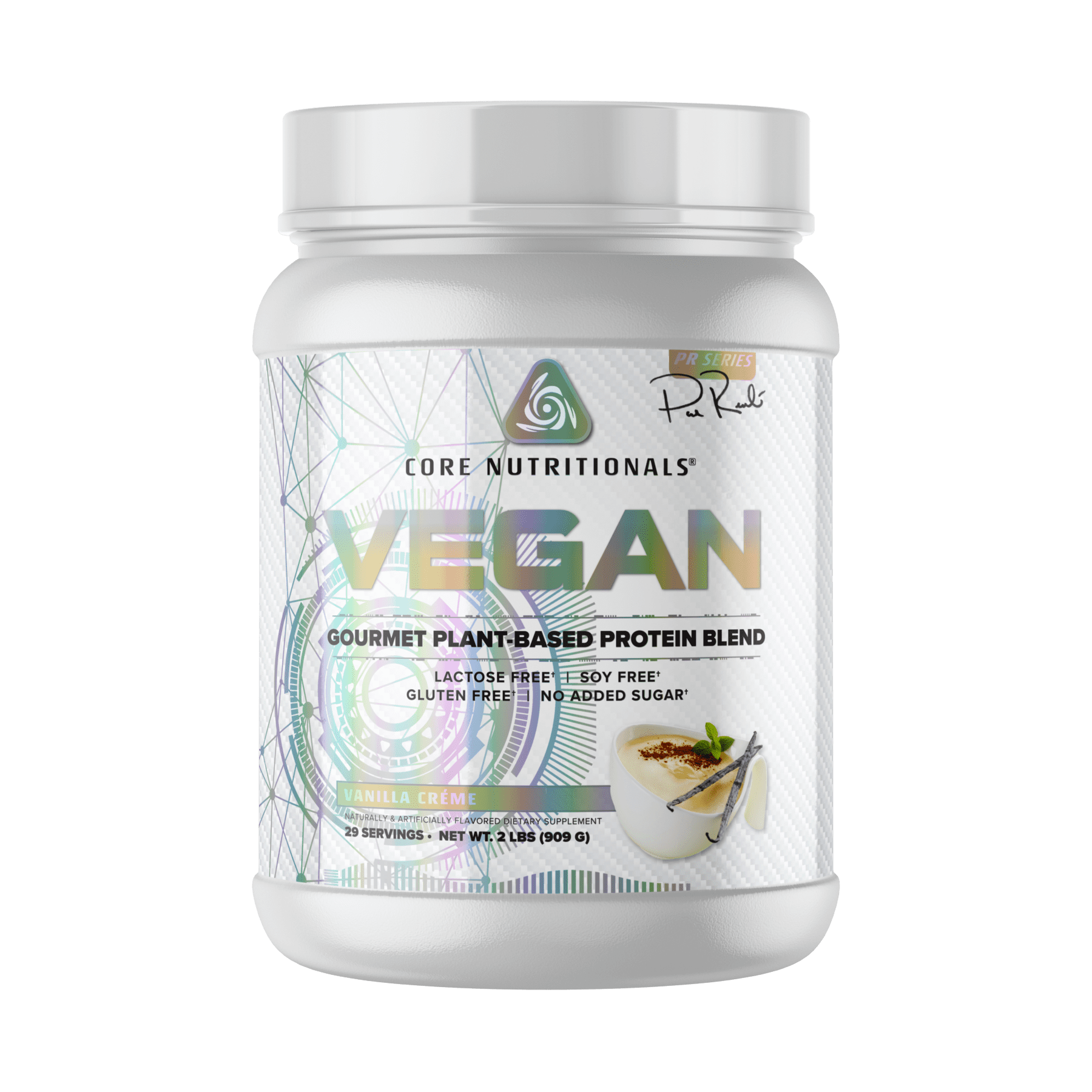Core Nutritionals Platinum Vegan Plant-Based Protein Powder 29 Servings (Vanilla Creme)