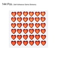 thumbnail image 3 of 144uds Corazón Imitación Diamante 10mm Autoadhesivo Gemas Pegatinas Joyas Pegatinas para San Valentín Maquillaje, Artes y Artesanías, Bricolaje, Joyería Fabricación Rojo, 3 of 7