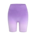 thumbnail image 5 of ASFGIMUJ Women's New Tie-Dye Seamless Yoga Wear Sports Yoga Shorts Casual Yoga Fashion Pants, 5 of 6