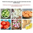 thumbnail image 4 of Starfrit Precision Slicer - Compact Mandoline - Perfect for Garlic & Ginger - 2 Thicknesses - Self Feeding Pusher - Food Container, 4 of 7