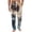 Blue, variant on Mens Halloween Pants Witch Ghost Wide-Leg Fall Drawstring Pants High Waist Funny Skeleton Trousers, 3XL