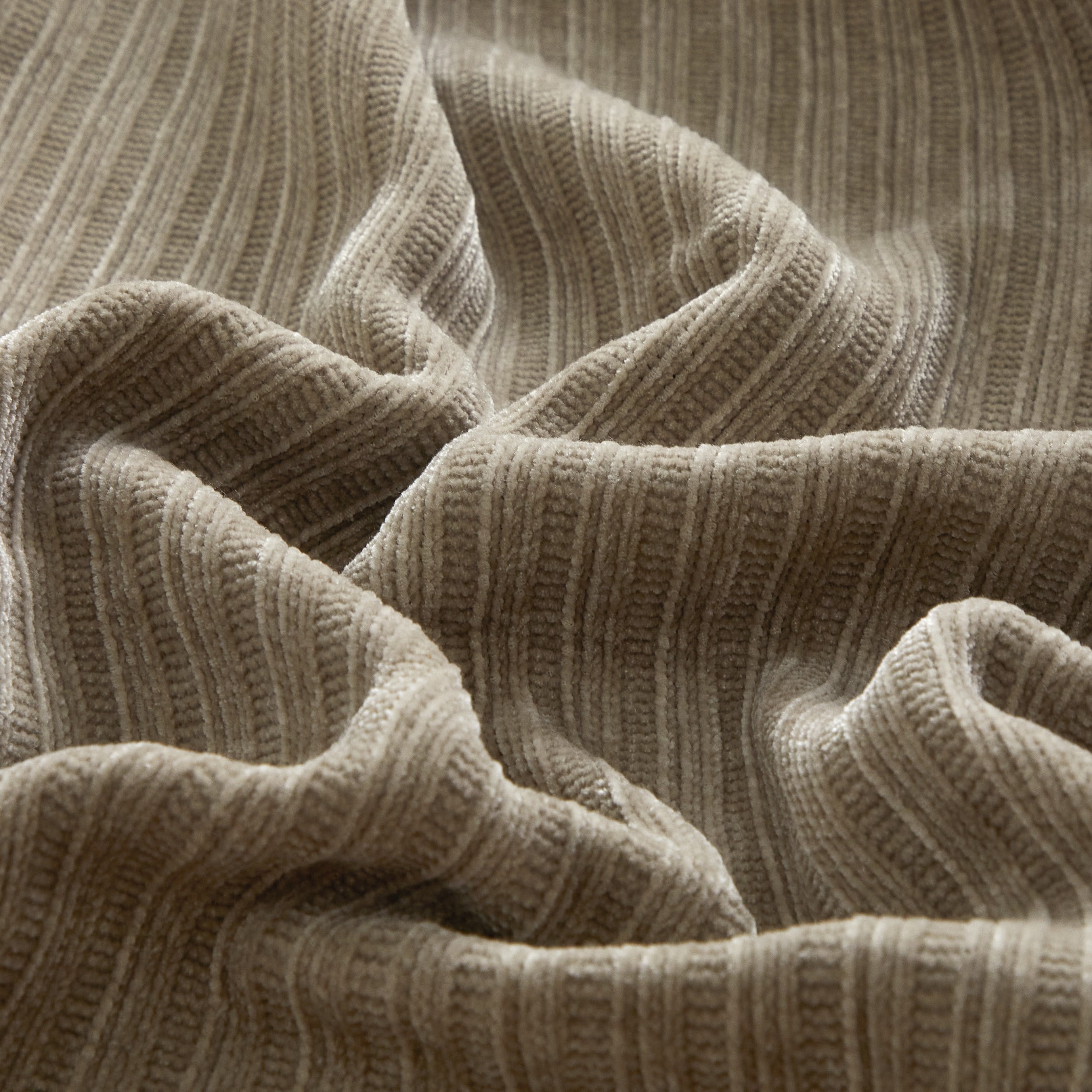 Mainstays Cozy Chenille Reverse to Plush Soft Couch Throw, Washed Stone, Standard Size