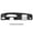 Black, variant on CROSSDESIGN Dash Bezel Radio Cluster Trim Panel Tan Fit for Ford F250 F350 Super Duty 1999-2004
