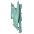 thumbnail image 6 of Northlight 36" Green Classic Folding Wooden Adirondack Chair, 6 of 6