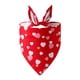 thumbnail image 2 of Pañuelo para perro para el día de San Valentín, bufanda para perro, babero para San Valentín, día festivo de Acción de Gracias Corazón Yuyangstore Bandana para perros, 2 of 8