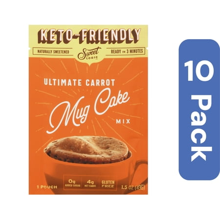Sweet Logic Cake Mix Carrot Mug 1.5 oz (Pack of 10) Sweet Logic Cake Mix Carrot Mug 1.5 oz (Pack of 10)