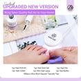 thumbnail image 2 of Kit de puntas y pegamento para uñas SAVILAND Gel Nail X Kit para dedos de los pies, 2 of 7