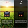 thumbnail image 2 of KingFurt 4 Pack Solar Powered Nocturnal Animal Repellers, Wildlife Repellers with Red LED Lights, 2 of 7