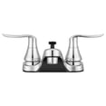 thumbnail image 3 of Dura Faucet DF-PL720LH-CP For Lavatory One Piece 4" Deck Mount W/Shower Diverter, 3 of 5